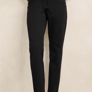 Banana Republic Black High Rise Sloan Slim Fit
